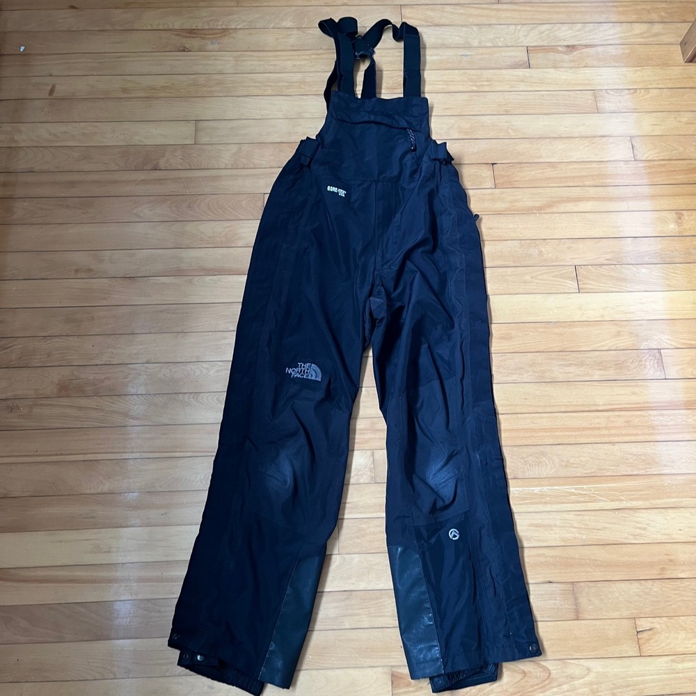 The North Face Summit Series Gore-Tex XCR Bib Overalls Black Ski Pants Mens L